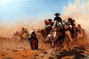 Jean Leon Gerome Napoleon and his General Staff in Egypt oil painting reproduction